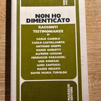 Non ho dimenticato (1981, Marsilio) - irreperibile