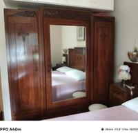 Camera in legno restaurata dei primi del '900