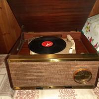 radio a valvole con giradischi siemens rf 7128