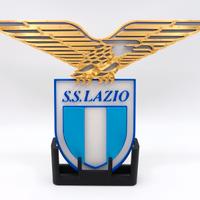 Stemma Lazio Serie A SS Lazio Scudetto Logo 3D