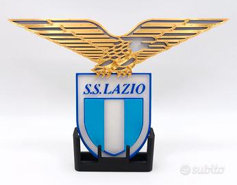 Stemma Lazio Serie A SS Lazio Scudetto Logo 3D