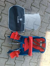 seggiolino anteriore + parabrezza bellelli  NUOVO