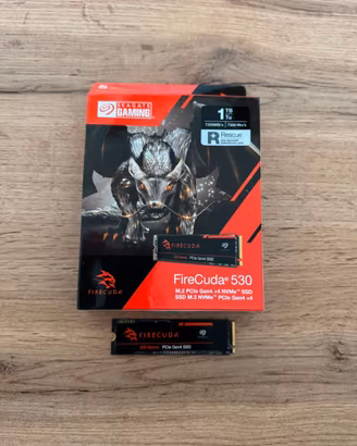 SSD M.2 NVMe PCIe 4.0 Seagate FireCuda 530 1TB