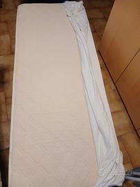 materasso singolo con rete 