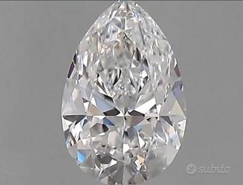 Diamante naturale 0.52 Carati - Colore D - IF