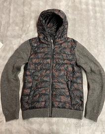 Piumino antivento maniche in lana Fred Mello Tg L