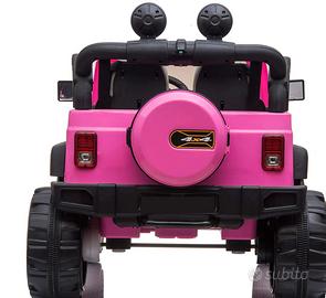 Auto Elettrica Macchina Per Bambini 2 Posti Maxi Fuoristrada 12V