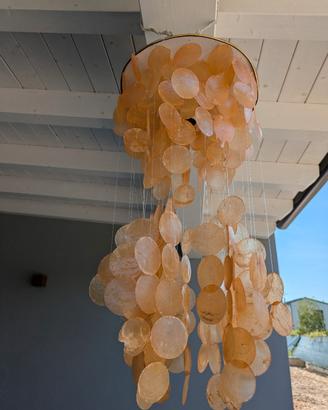 Lampadario in madreperla 
