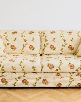 Divano Floreale 3 posti pari al nuovo