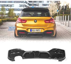 DIFFUSORE BMW F20 LCI 15-19 LOOK CS NERO LUCIDO