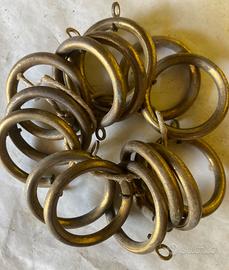 Anelli ottone  tende vintage