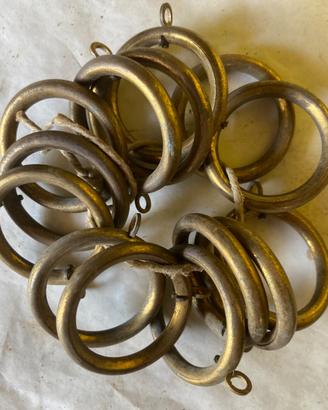 Anelli ottone  tende vintage
