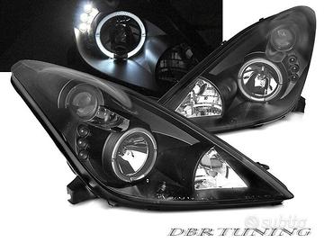 Coppia fari Led Angel Eyes Toyota Celica 99-06 ner