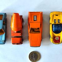 VINTAGE: 4 Macchinine CORGY,MATCHBOX (ENTRA)