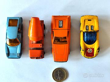 VINTAGE: 4 Macchinine CORGY,MATCHBOX (ENTRA)