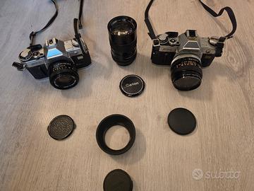 Canon 2 x AT-1, EOS 300V, 28 35 135 28-90 mm