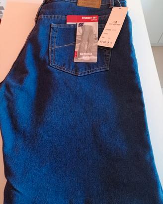Jeans imbottito tg 58 pile termico Paladino neve 