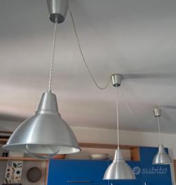lampadario lampadari luce lampada  Ikea metallo