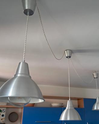 lampadario lampadari luce lampada  Ikea metallo