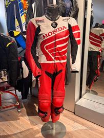 TUTA INTERA HONDA by SUOMY (BIANCA/ROSSA) TG. M