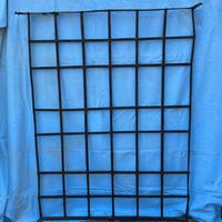 grata d'epoca in ferro forgiato