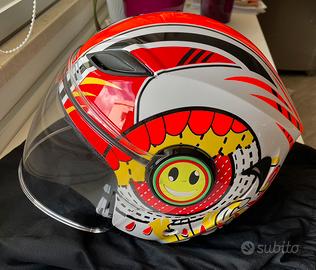 LS2, Casco Moto per Bambini FUNNY SLUCH Gloss Red