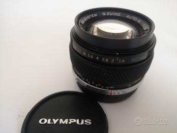 OLYMPUS OM Zuiko 50mm f1.4 LEGGI BENE