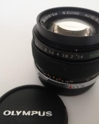 OLYMPUS OM Zuiko 50mm f1.4 LEGGI BENE