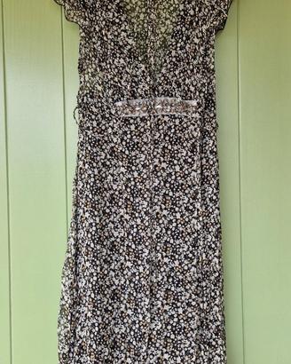 Abito Motivi in georgette, stile impero boho chic