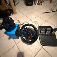 LOGITECH G29 + CAMBIO AD H