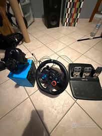 LOGITECH G29 + CAMBIO AD H