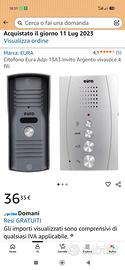 Citofono vivavoce nuovo