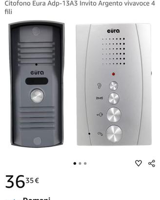Citofono vivavoce nuovo