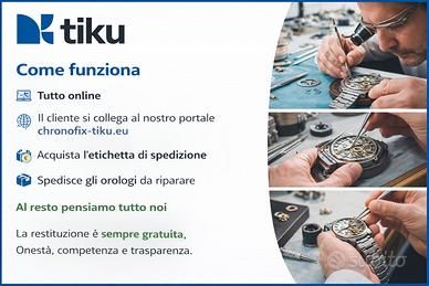 Riparazione di orologi da polso - Servizio online