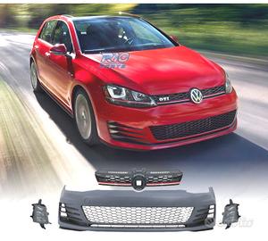 PARAURTI ANTERIORE VOLKSWAGEN VW GOLF 7 LOOK GTI +