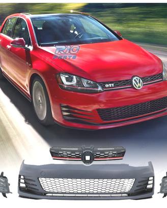 PARAURTI ANTERIORE VOLKSWAGEN VW GOLF 7 LOOK GTI +