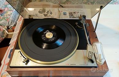 Giradischi Lenco L75 Vintage – Funzionante + Cappa