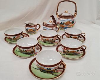 Servizio Satsuma Moriage vintage Fine China per 6