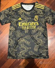 Maglia da calcio Taglia S real madrid Nera Oro