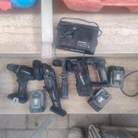 kit würth:  trapano a percussione, avvitatore,mola