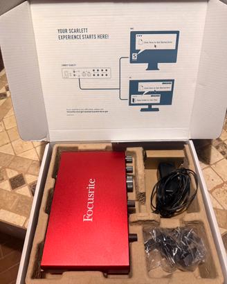 Scheda audio FOCUSRITE Scarlett 8i6 3RD Gen