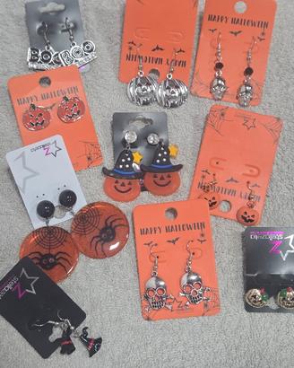 Orecchini Halloween,  10 paia