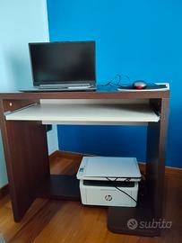 Tavolino per PC con rotelline