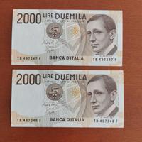 Banconote 2000 lire Marconi fior di conio