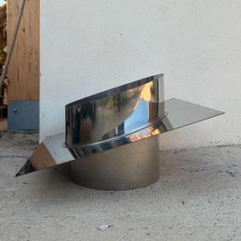 FALDALE INCLINATO MONOPARETE IN ACCIAIO D30