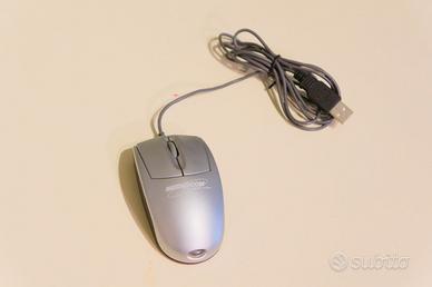 Mouse Mediacom USB Argento Vintage con pallina