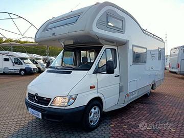 Autocaravan arca 715. mercedes. 7 posti letto