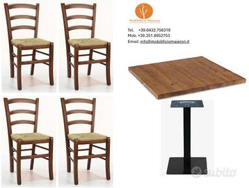 Sedie Tavoli Bar Ristorante Pub Pizzerie cod0402