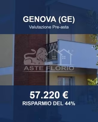 Immobile in asta di 80 m² a Genova