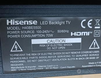 Hisense H40BE550 LED